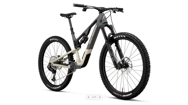 Rocky Mountain Instinct C70 Full Suspension Mountain Bike Smoke/Bone-1