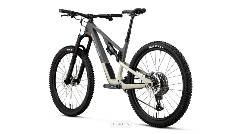 Rocky Mountain Instinct C70 Full Suspension Mountain Bike Smoke/Bone-2