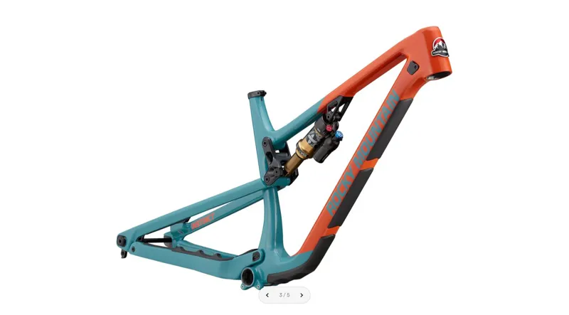 Rocky Mountain Instinct Carbon Frameset Blue/Orange-2