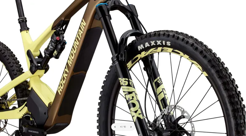 Rocky Mountain Instinct Powerplay C70 Electric Bike Yellow/Brown-2