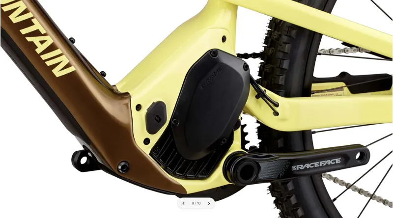 Rocky Mountain Instinct Powerplay C70 Electric Bike Yellow/Brown-5