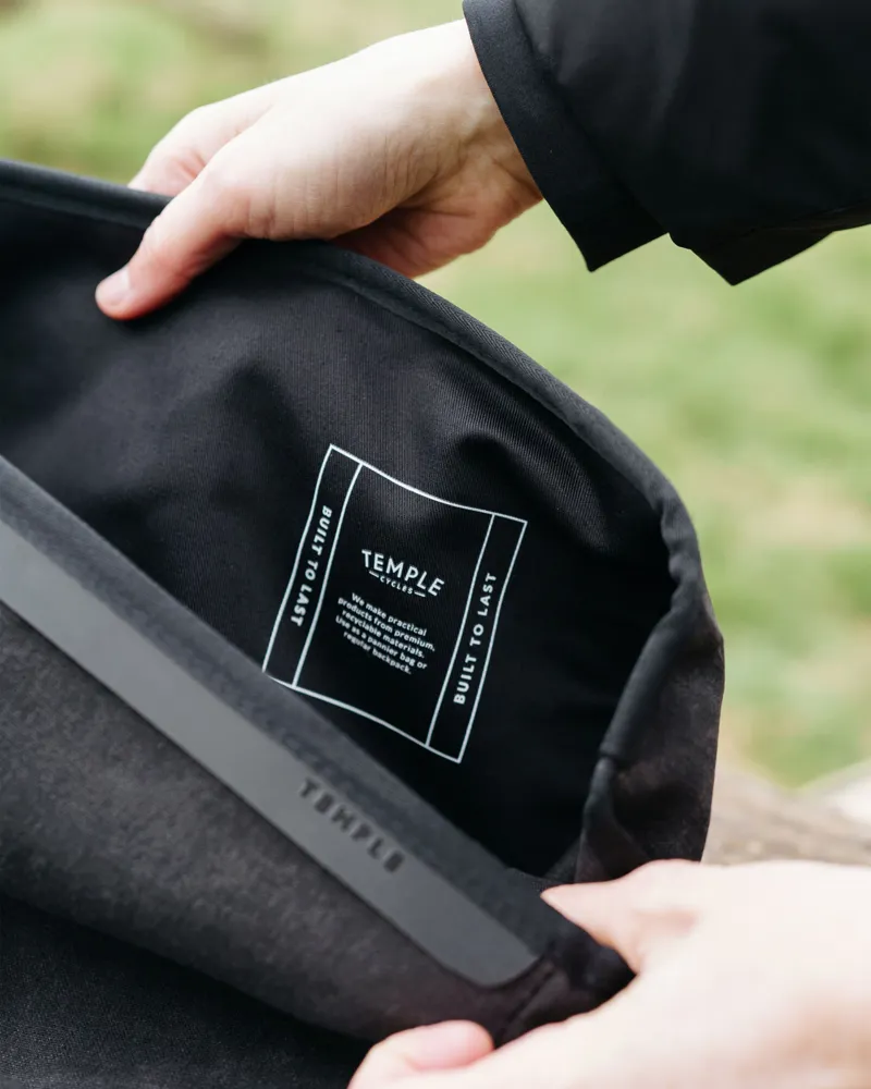 Temple Outdoors Pannier Backpack Charcoal-5