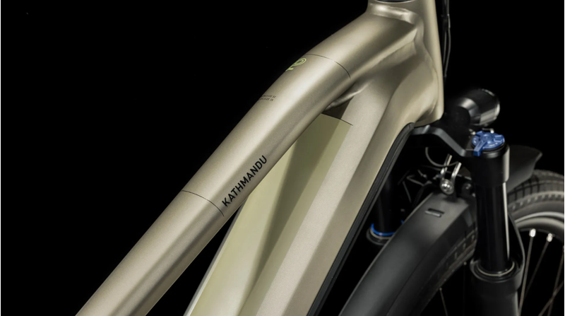 Cube Kathmandu Hybrid Pro 750 Trapeze Electric Hybrid Bike Flash Stone-1