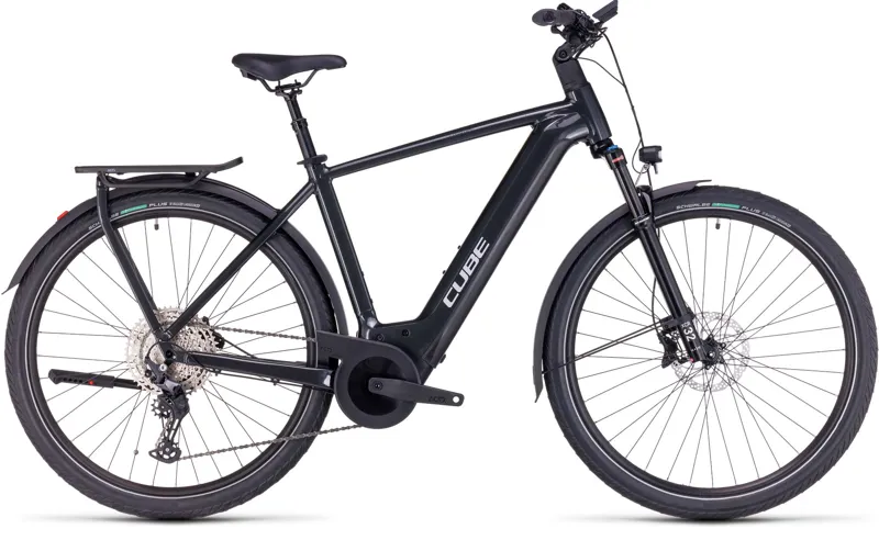 Cube Kathmandu Hybrid EXC 750 Electric Bike 2024 Grey/Silver
