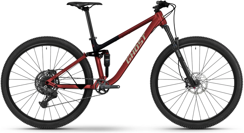 Ghost Kato FS Deep Full Suspension Bike 2026 Crimson/Black 