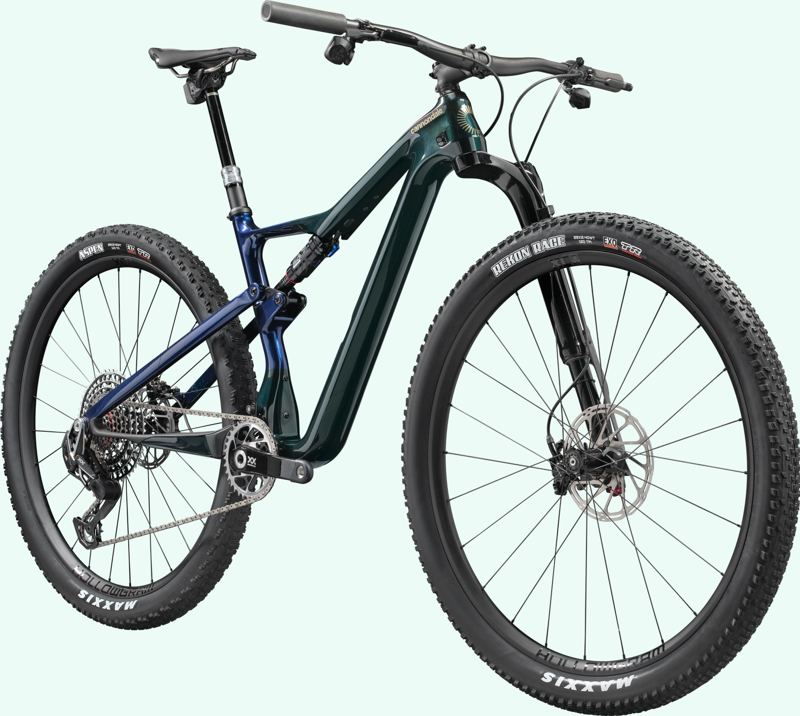 Cannondale Scalpel SE LAB71 Full Suspension Mountain Bike Gunmetal Green-1