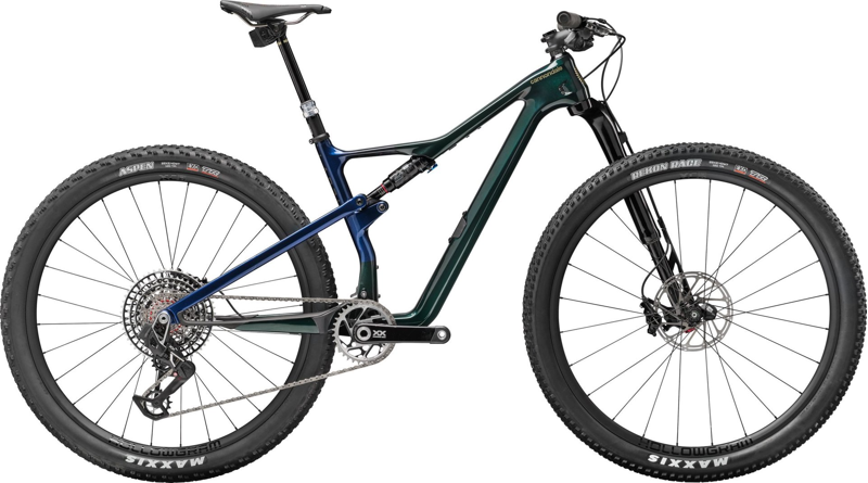 Cannondale Scalpel SE LAB71 Full Suspension Mountain Bike Gunmetal Green