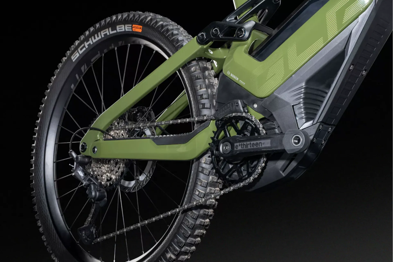 Lapierre Overvolt GLP III Elite Electric Mountain Bike 2025 Green-2