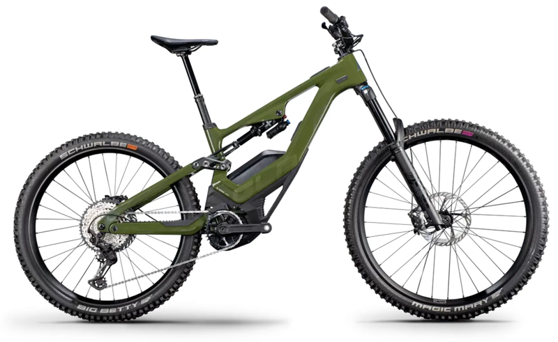 Lapierre Overvolt GLP III Elite Electric Mountain Bike 2025 Green
