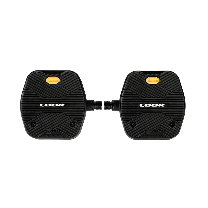 Look Geo City Grip Flat Pedals Black