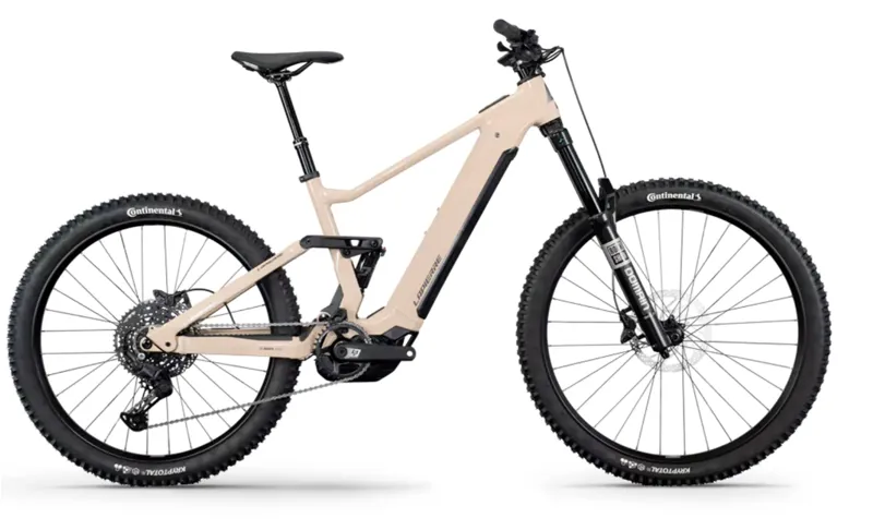 Lapierre Overvolt AM 4.6 Electric Bike 2025 Oat Milk Brown
