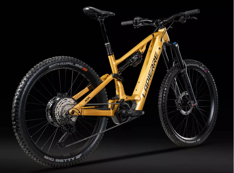 Lapierre Overvolt AM 8.7 Electric Mountain Bike Golden Yellow-4