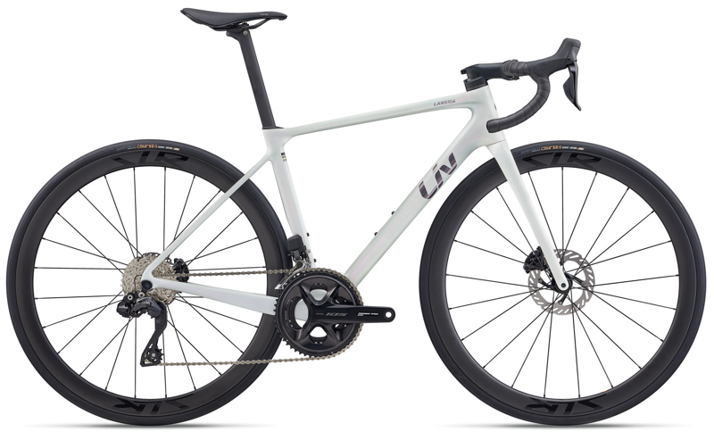 Liv Langma Advanced Pro 1 Pro Compact Road Bike 2026 Fancy White 