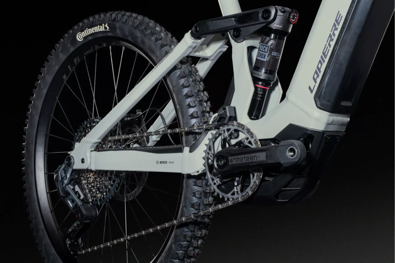 Lapierre Overvolt AM 7.8 Electric Mountain Bike 2025 Circular Grey-3