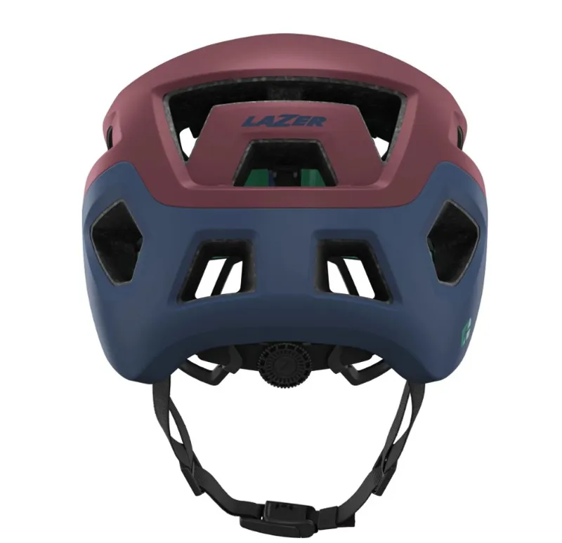 Lazer Coyote KinetiCore Mountain Bike Helmet Cosmic Cherry Blue-4