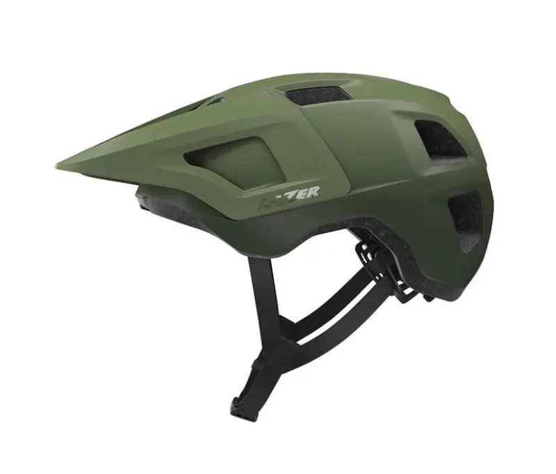 Lazer Finch KinetiCore Youth Mountain Bike Helmet Matte Fern Green-2