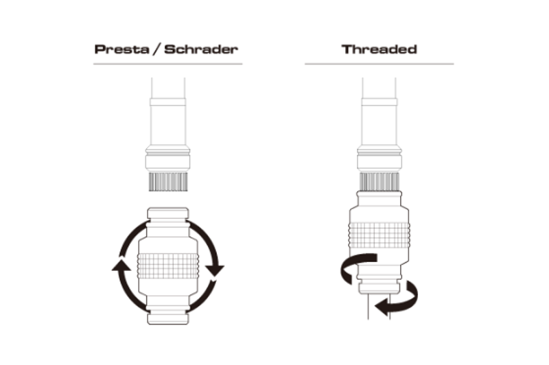 Birzman Infinite MTB Hand Pump Silver-2