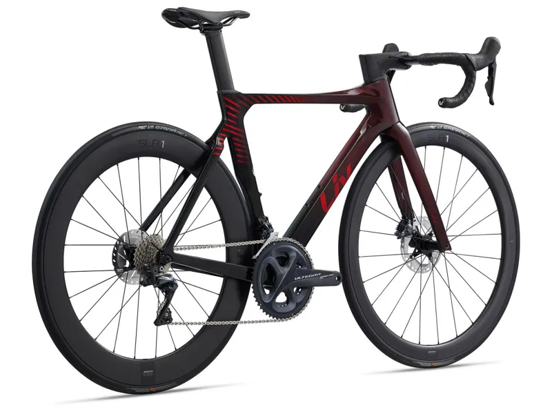 Liv Enviliv Advanced Pro 1 Disc Carbon Road Bike Gloss Sin City Red-2