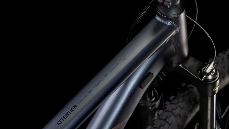 Cube Attention Pro Hardtail Mountain Bike 2025 Metallic Grey/Black-1