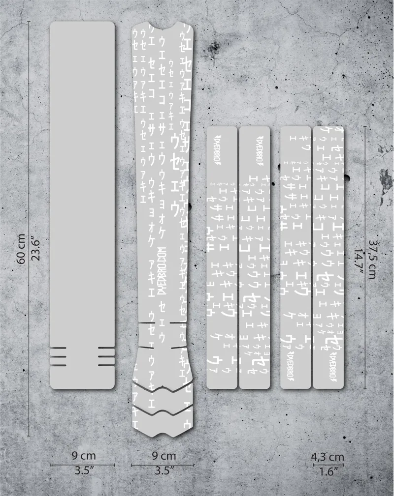 DYEDbro Matrix White Frame Protection Kit-3