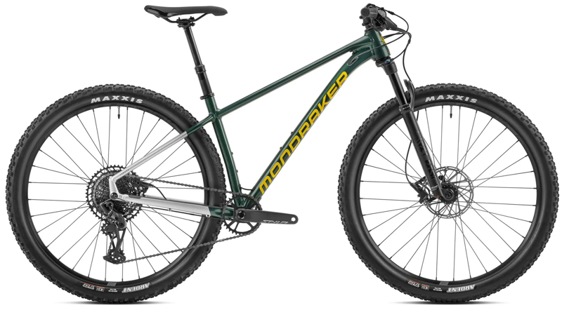 Mondraker Chrono DC R Down Country Hardtail Mountain Bike Green/Yellow