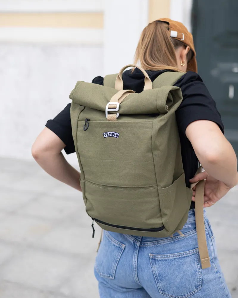 Temple Outdoors Pannier Backpack Fern-2