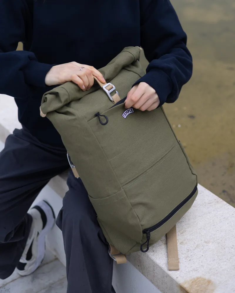 Temple Outdoors Pannier Backpack Fern-4