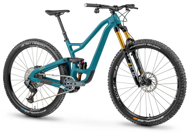 Niner RIP 9 RDO GX AXS Full Suspension Bike 2025 Carbon Teal/Bronze-1