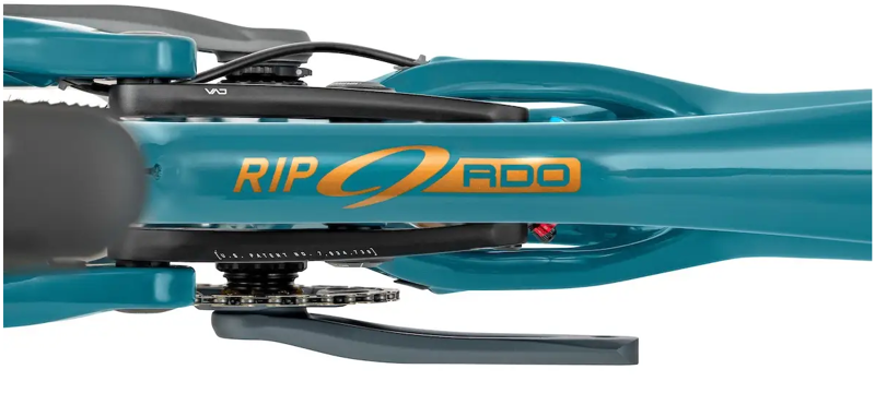 Niner RIP 9 RDO GX AXS Full Suspension Bike 2025 Carbon Teal/Bronze-5