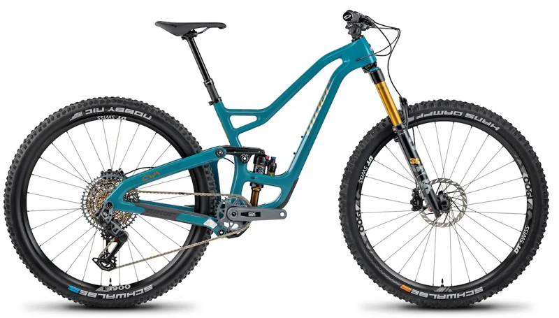 Niner RIP 9 RDO GX AXS Full Suspension Bike 2025 Carbon Teal/Bronze