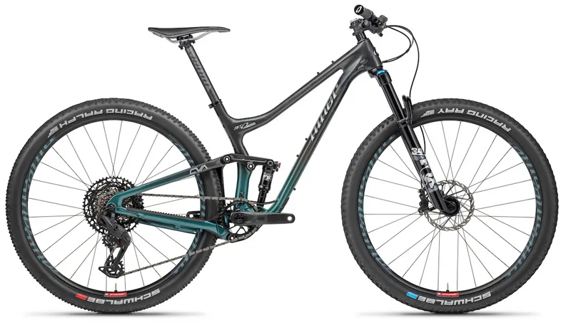 Niner RKT 9 RDO Eagle 70 Full Suspension Bike 2025 Carbon Emerald