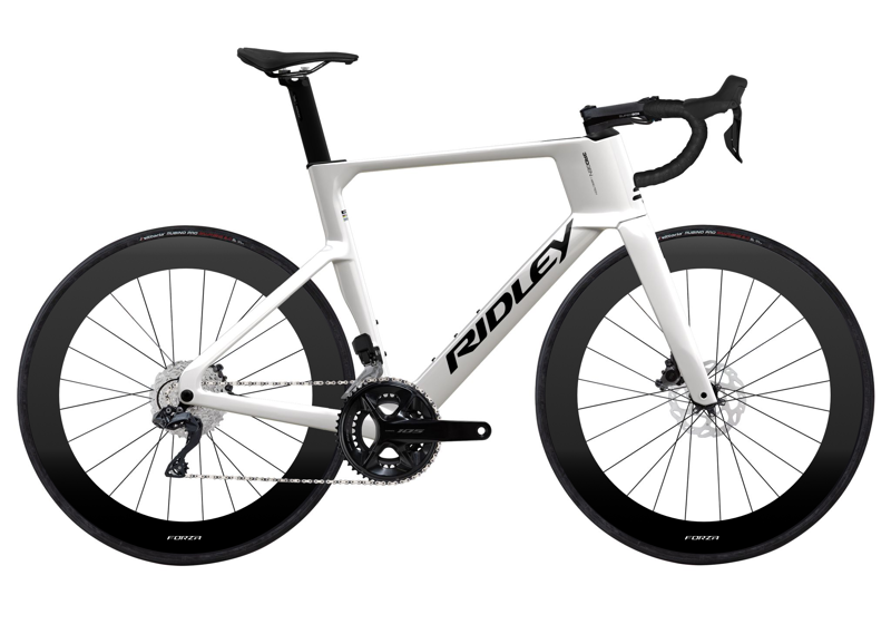 Ridley Noah 3.0 105 Di2 Aero Road Bike Pearl White/Black
