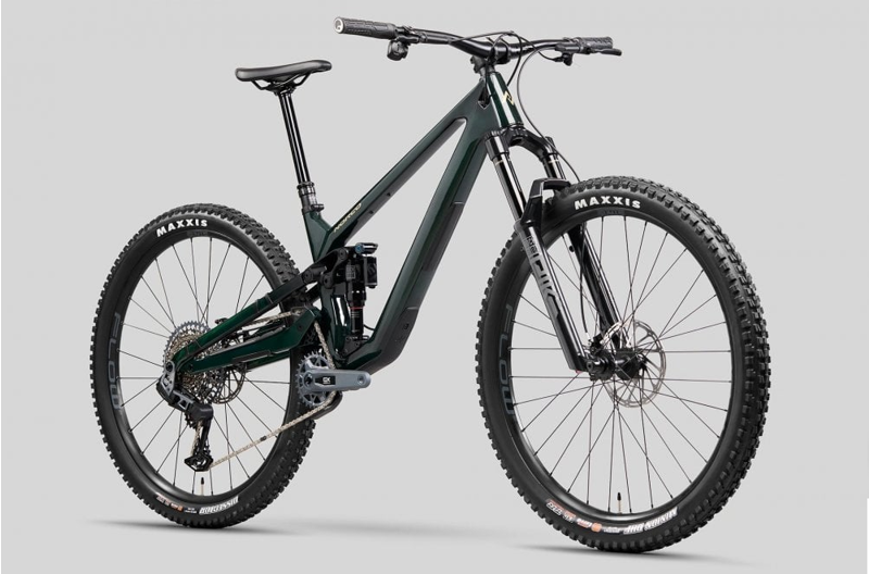 Norco Optic C2 Carbon Full Suspension Bike 2025 Green-1
