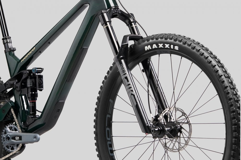 Norco Optic C2 Carbon Full Suspension Bike 2025 Green-2