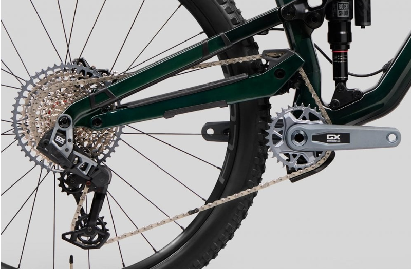 Norco Optic C2 Carbon Full Suspension Bike 2025 Green-3