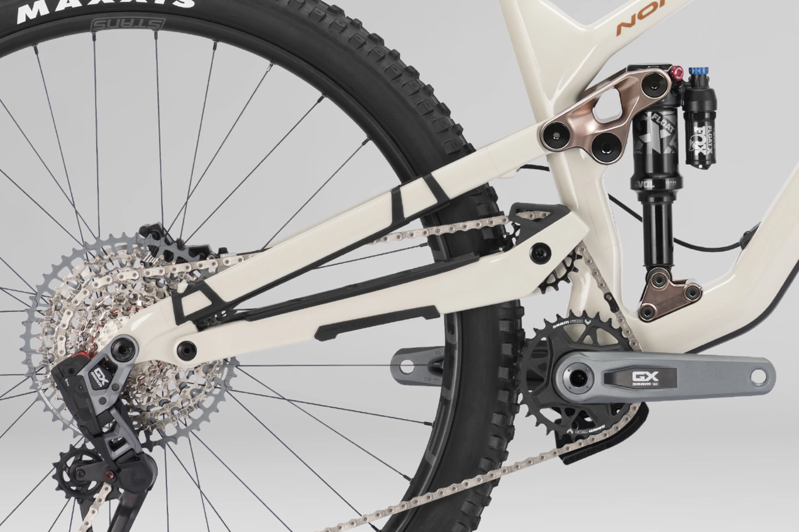 Norco Optic C2 Full Suspension Trail Mountain Bike 2024 Grey-1