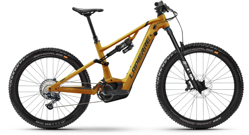 Lapierre Overvolt AM 8.7 Electric Mountain Bike Golden Yellow