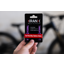 Kranx Tubeless Valves 44mm long in Purple