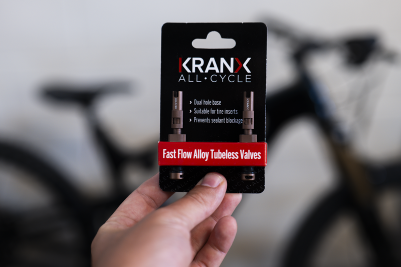 Kranx Tubeless Valves 44mm long in Bronze