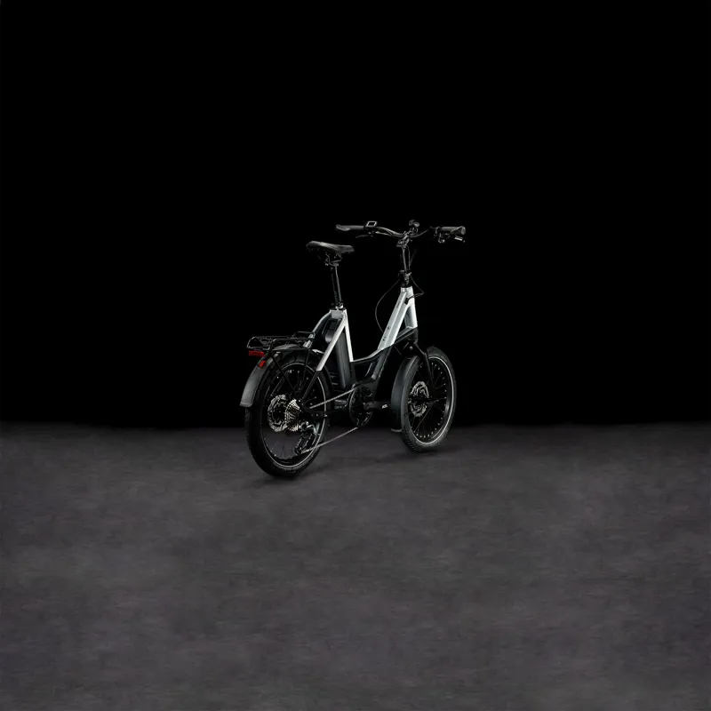 Cube Compact Sport Hybrid 500 Electric Hybrid Bike Black/Polar Silver-1