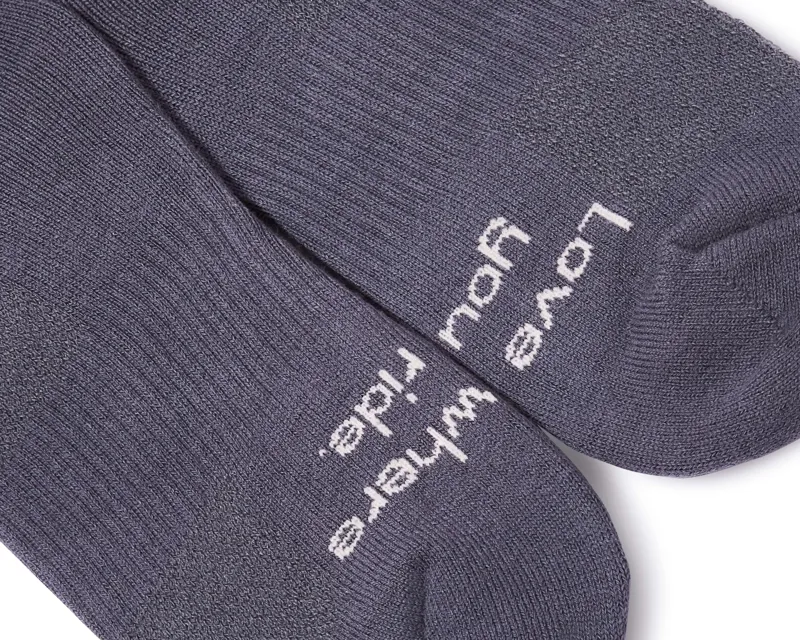 Quoc All Road Cycling Socks Charcoal-1