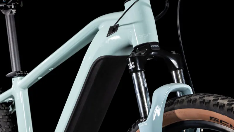 Cube Reaction Hybrid Performance 500 Electric Mountain Bike 2025 Skylight Blue/White-1