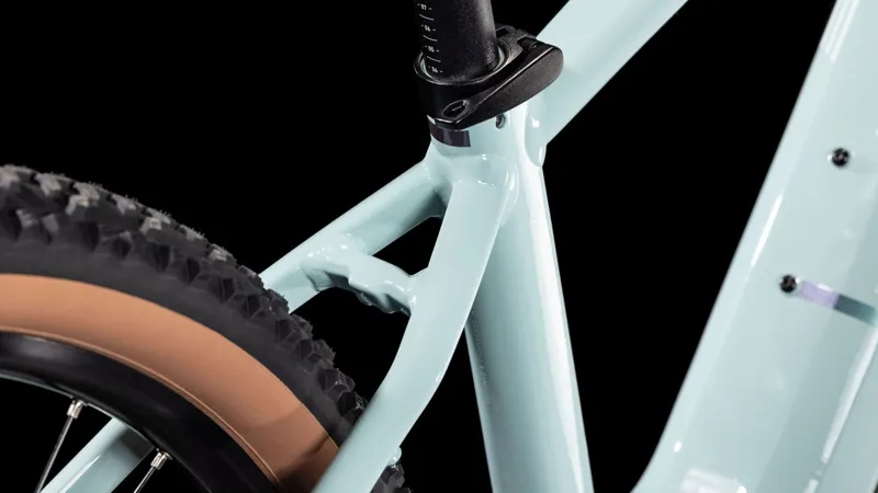 Cube Reaction Hybrid Performance 500 Electric Mountain Bike 2025 Skylight Blue/White-4