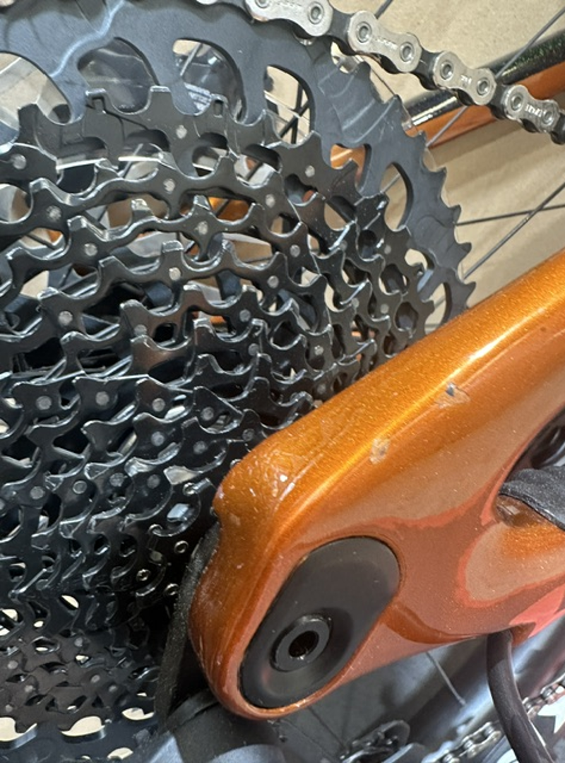 Giant Reign Advanced Pro 29 1 Enduro Mountain Bike Amber Glow - Cosmetic Damage-6