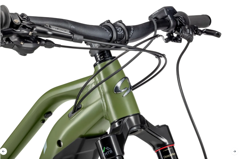 Niner RIP e9 3 Electric Full Suspension Mountain Bike Green/Grey-4