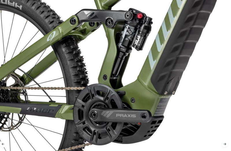 Niner RIP e9 3 Electric Full Suspension Mountain Bike Green/Grey-5