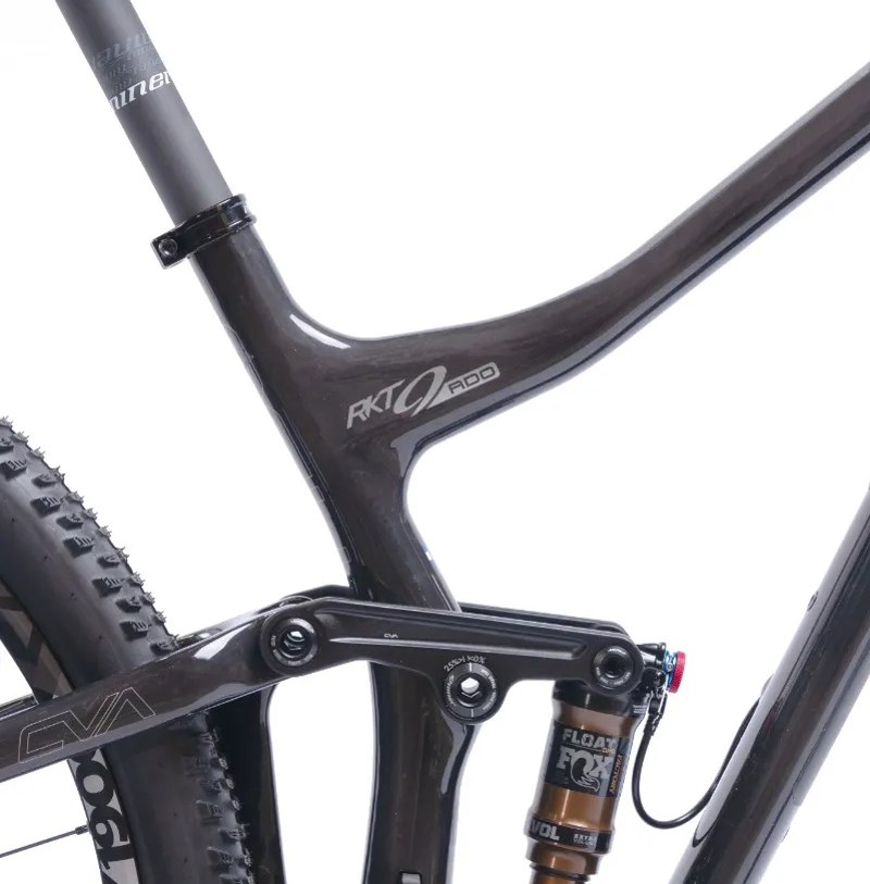 Niner RKT 9 RDO 120 3 Full Suspension Mountain Bike Silver/Carbon-3