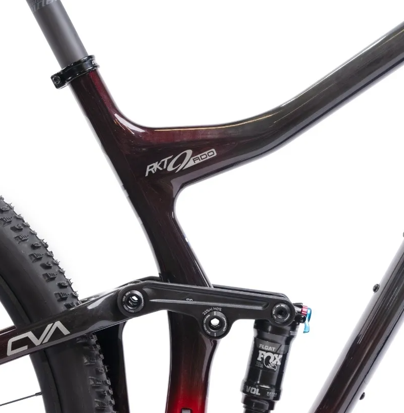 Niner RKT 9 RDO 120 4 Full Suspension Mountain Bike Hot Tamale/Carbon-2