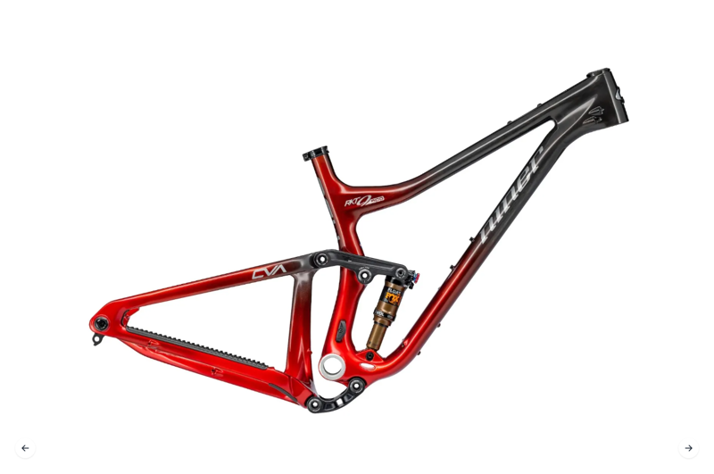 Niner RKT 9 RDO Fox Factory - Mountain Bike Frameset - Hot Tamale