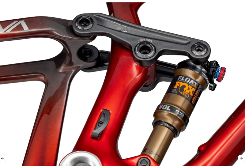 Niner RKT 9 RDO Fox Factory - Mountain Bike Frameset - Hot Tamale-1